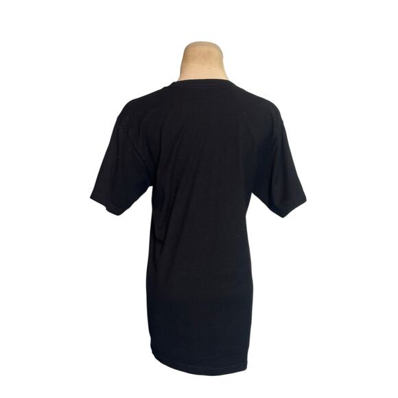 Vans black white logo print short sleeves tee size Small - Picture 2 of 8